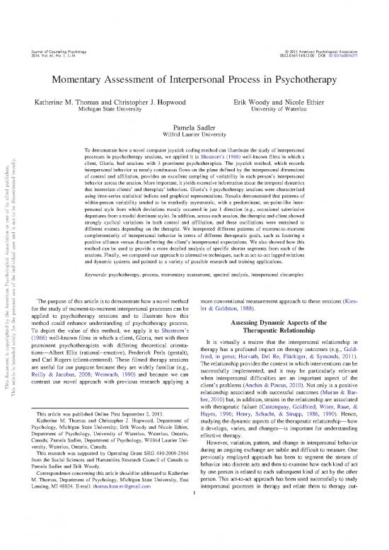 picture_Study Pdf 111206 | Thomas Et Al 2014 Jcp Momentary Assessment Psychotherapy Process