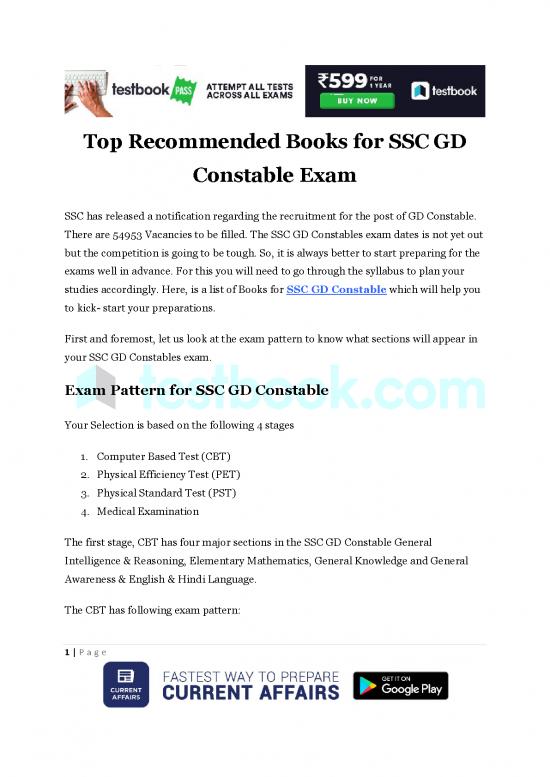 picture_Medical Books Free 111302 | Top Recommended Books For Ssc Gd Constable Exam