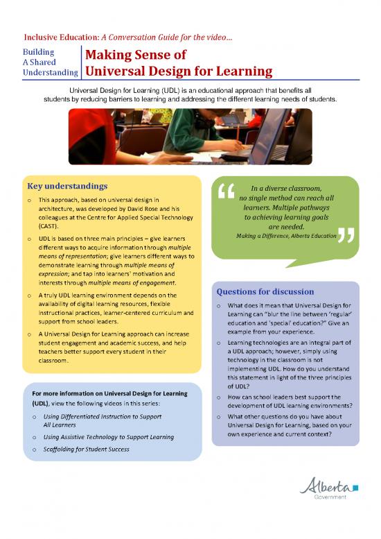 picture_Education Pdf 112046 | Video Discussion Guide 4 Making Sense Of Universal Design