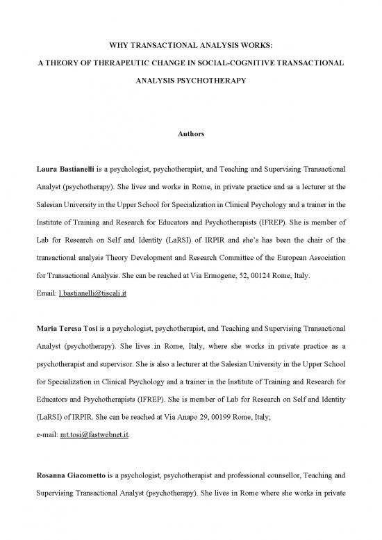 picture_Teaching Pdf 111081 | Why Transactional Analysis Works Issue Bastianelli 23may 2019