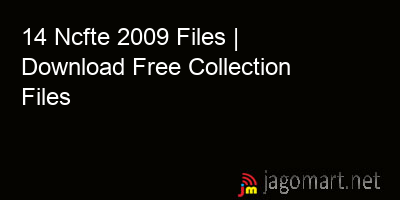 picture 14 Ncfte 2009 Files | Download Free Collection Files