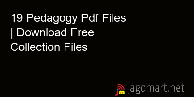 picture 19 Pedagogy Pdf Files | Download Free Collection Files
