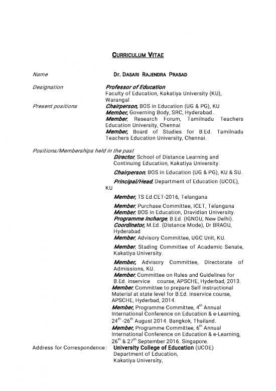 picture_Online Education Pdf 114205 | 134 Rajendra Prasad  Profile