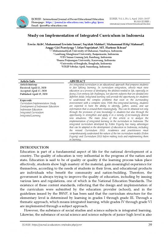 picture Lifelong Education Pdf 114264 | 301800 Study On Implementation Of Integrated Cu C3392d60