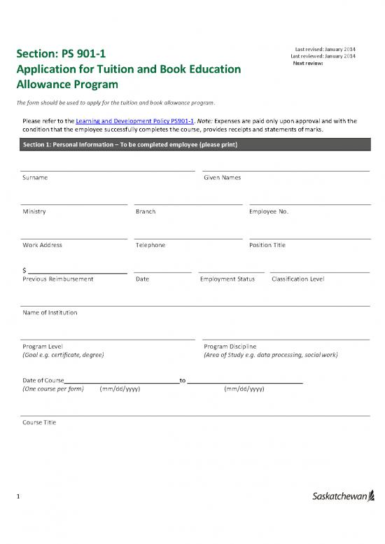 picture Education Pdf 112788 | 901 1 Application For Tuition And Book Education Allowance Program