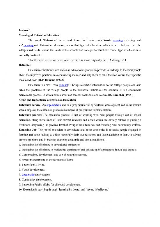 picture1_Education Pdf 113582 | Agri Ii Sem Introduction To Agriculture Extension