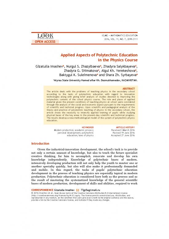 picture Education Pdf 113296 | Applied Aspects Of Polytechnic Education In The Physics Course