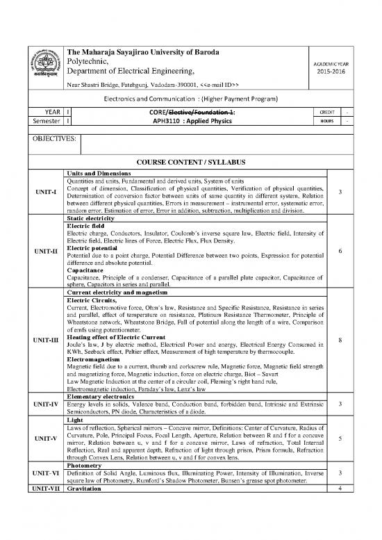 picture Applied Physics For Polytechnic Pdf 113470 | Applied Physics