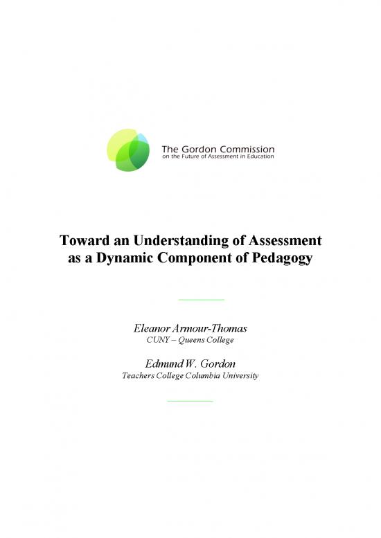 picture Learning Pdf 113209 | Armour Thomas Gordon Understanding Assessment