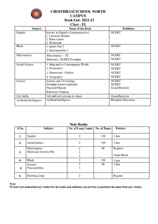 picture Ncert Books Of Social Science 114323 | Book List Ix Xii
