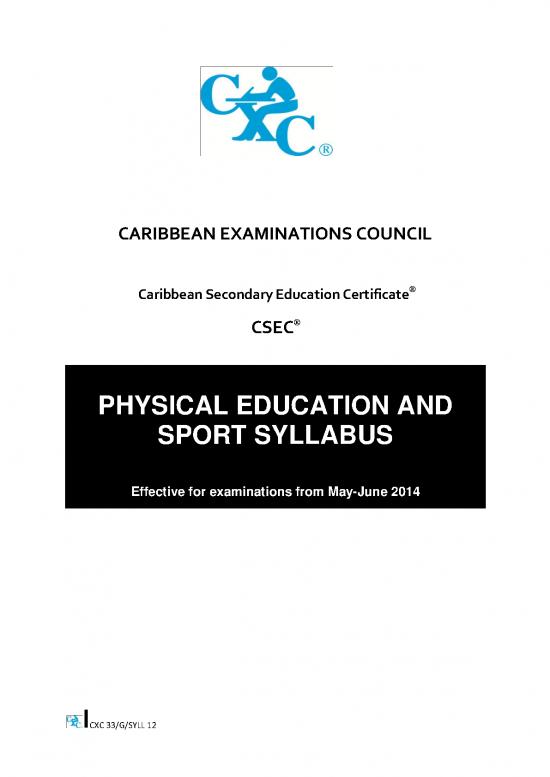 picture_Career Pdf 114699 | Csec Physical Education And Sport