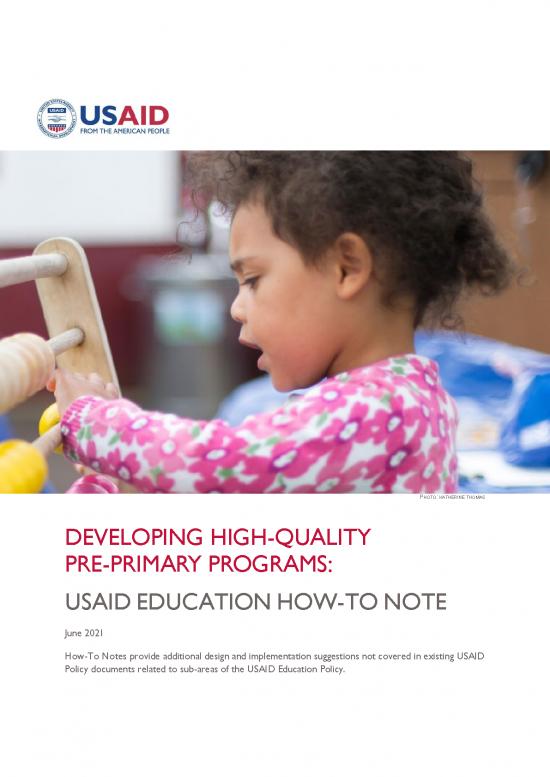 picture1_Developing High Quality Pre Primary Programs Usaid Education How To Note 508 (1)