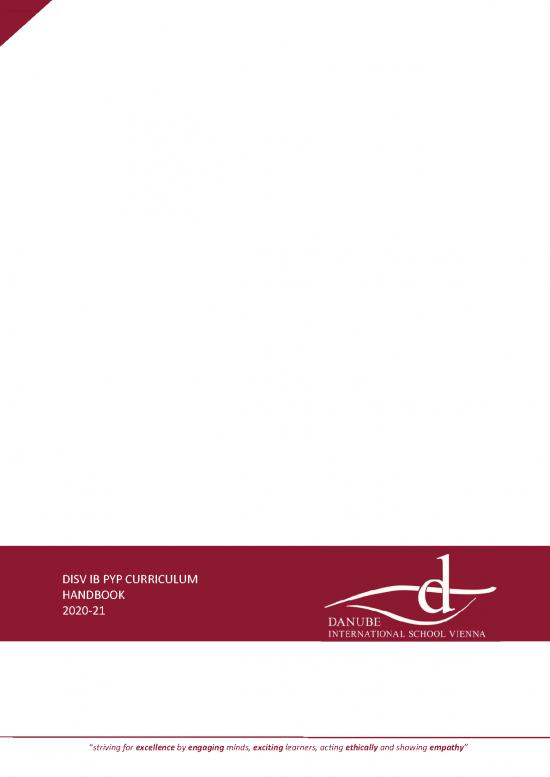 picture_Education Pdf 113087 | Disv Pyp Handbook 2020 21