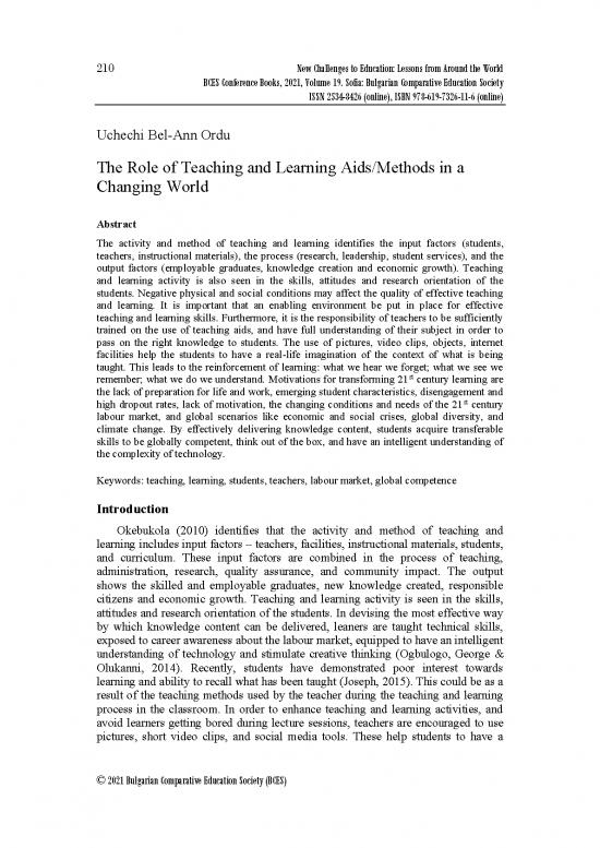 picture Teaching Aids Pdf 114080 | Ed613989