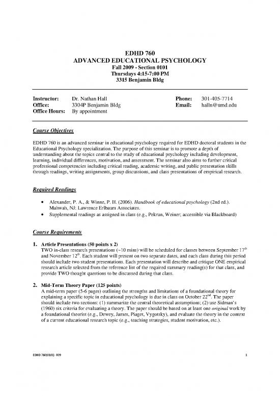 picture1_Learning Pdf 113832 | Edhd760 0101 F09 Syllabus