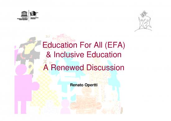 picture Education Pdf 113285 | Efa A Renewed Discussion Beirut