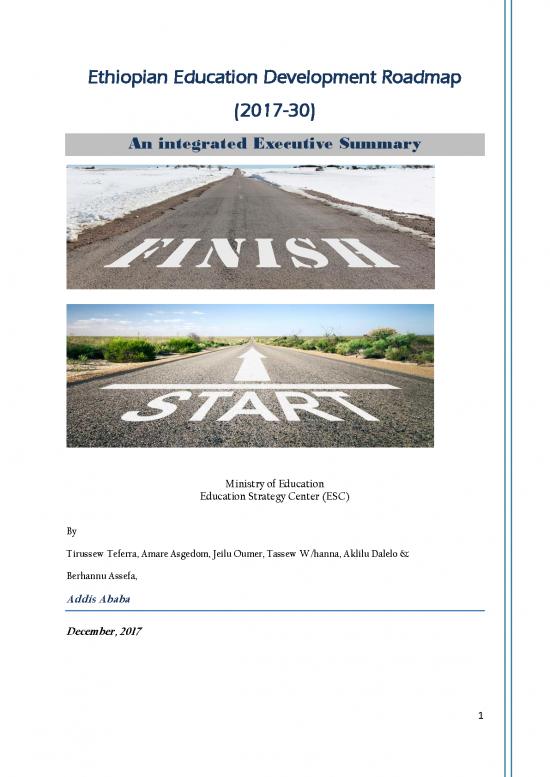 picture1_Education Pdf 112897 | Ethiopia Drafteducationroadmap 2018 En