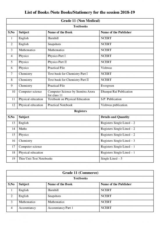 picture1_Education Pdf 113040 | Grade 11 List Of Books