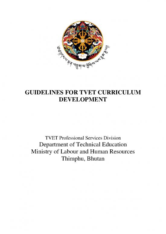 picture_Education Pdf 113464 | Guidelines For Development Of Tvet Curriculum 2018