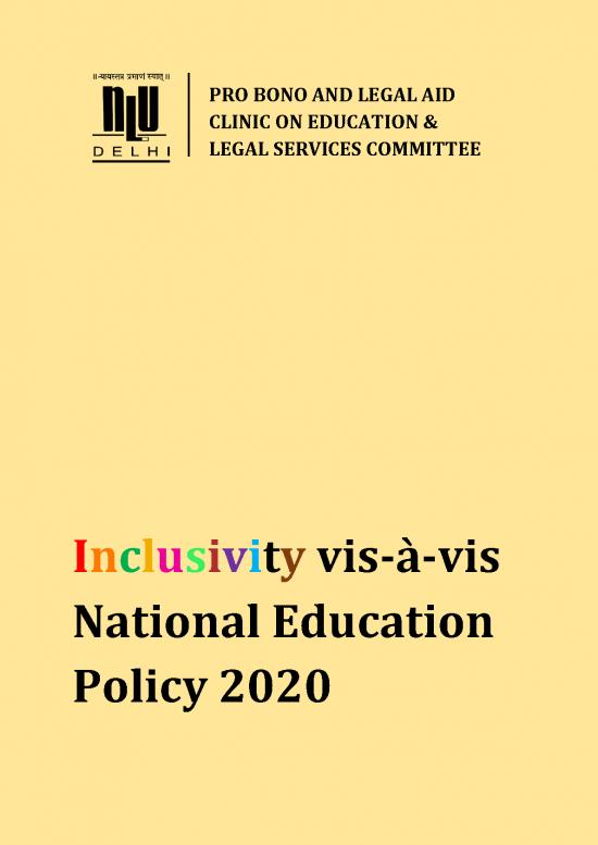 picture1_Education Pdf 112495 | Inclusivity Vis A Vis Nep 2020