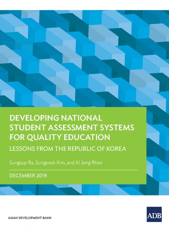 picture_Education Pdf 112893 | National Student Assessment Systems Republic Korea