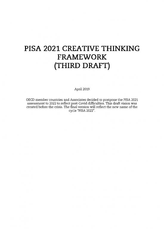 picture1_Education Pdf 113532 | Pisa 2021 Creative Thinking Framework