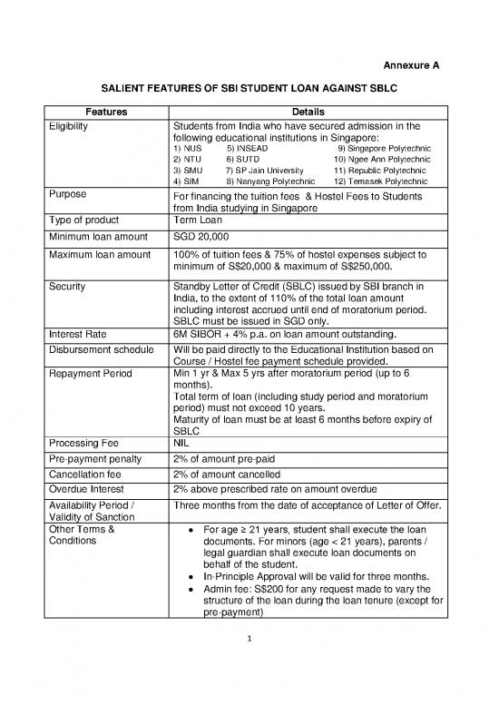 picture_Salient Product Features Sbi Student Loan