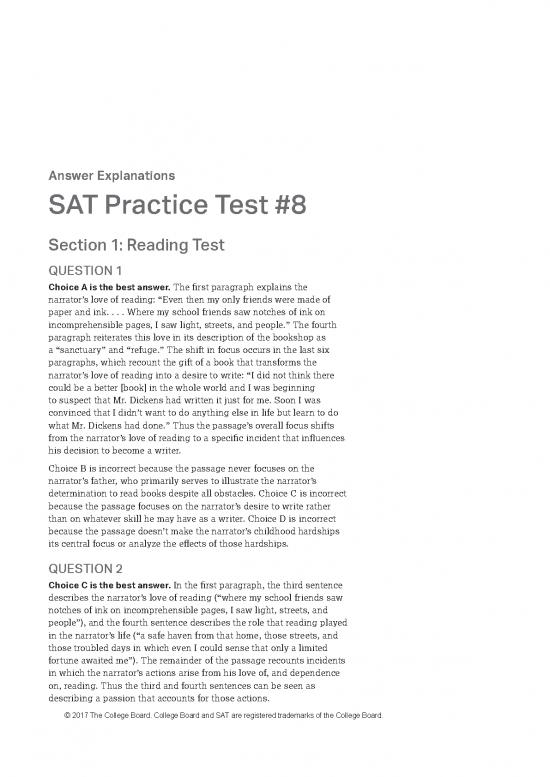 sat practice test 8 essay answers