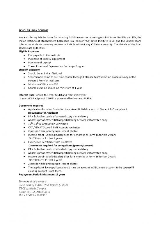 picture Education Pdf 113310 | Scholar Loan For Pgpbl