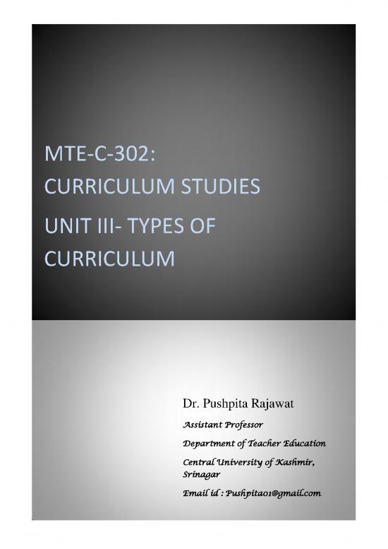 picture1_Education Pdf 113082 | Study Material Curriculum Studies
