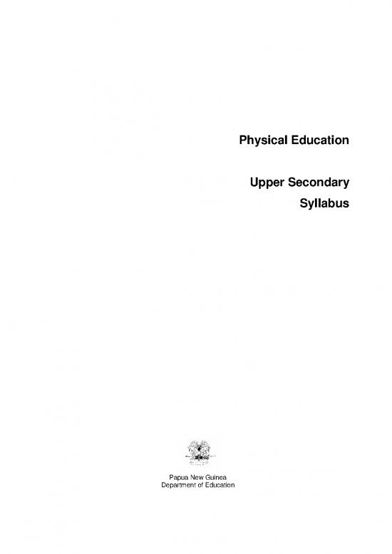 picture1_Education Pdf 113167 | Syllabus Upper Secondary Physical Education