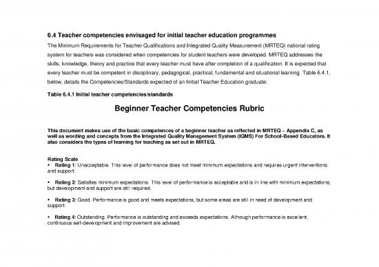 picture1_Education Pdf 113385 | Teacher Competencies Ex Unisa