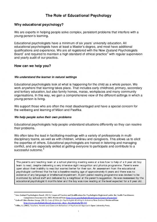 picture1_Education Pdf 113575 | The Role Of The Educational Psychologist