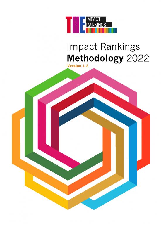 picture1_Education Pdf 113545 | à¸„à¸¹à¹ˆà¸¡à¸·à¸­thimpactrankingmethodolog2022