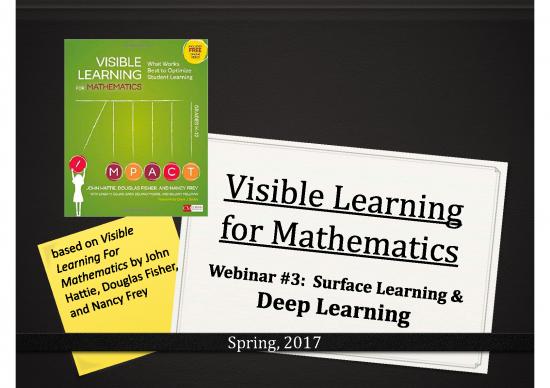 picture Learning Pdf 112928 | Visiblelearningwebinar3