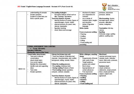 Learning Pdf 112585 | Grade 7 English Hl Term 1 4 Atp 2021