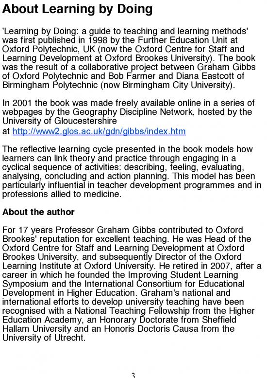 Education pdf 112804 learning by doing graham gibbs
