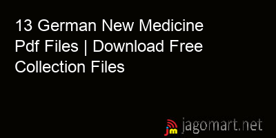 picture 13 German New Medicine Pdf Files | Download Free Collection Files
