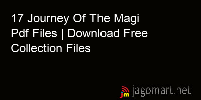 picture 17 Journey Of The Magi Pdf Files | Download Free Collection Files