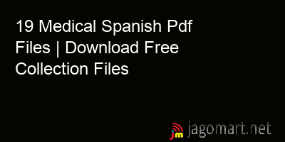 picture 19 Medical Spanish Pdf Files | Download Free Collection Files