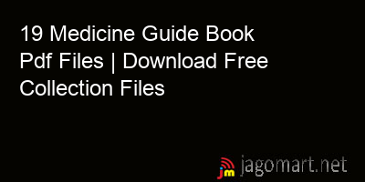 picture 19 Medicine Guide Book Pdf Files | Download Free Collection Files