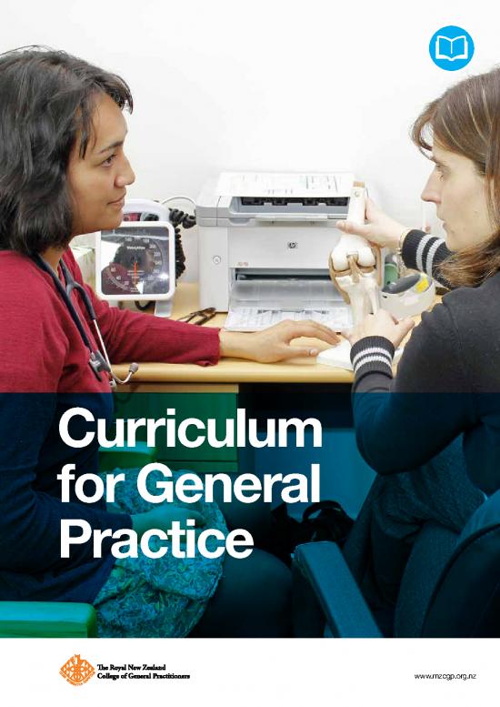 picture_2014 Curriculum For General Practice