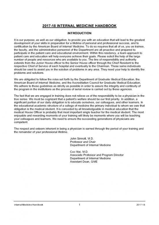 picture Internal Medicine Handbook Pdf 116486 | 2017 18 Im Handbook