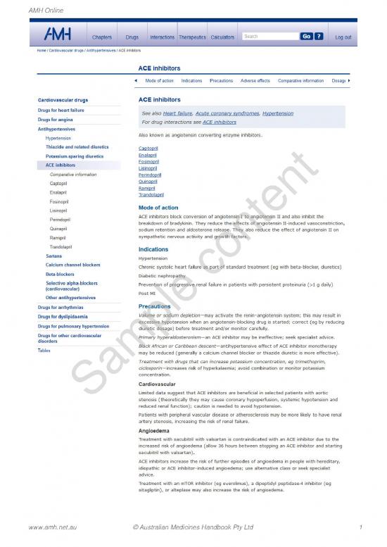 picture1_Australian Medicines Handbook Pdf 116242 | Ace Inhibitors Online