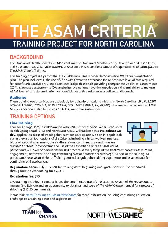 picture_Asam Criteria Training Project Nc