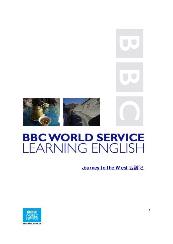 picture_Journey Pdf 116681 | Bbc Journey To The West