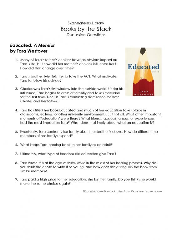 picture_Medicine Pdf 115070 | Bbts Discussion Questions Educated