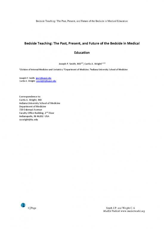 picture1_Bedside Teaching The Past Present And Future Of The Bedside In Medical Education