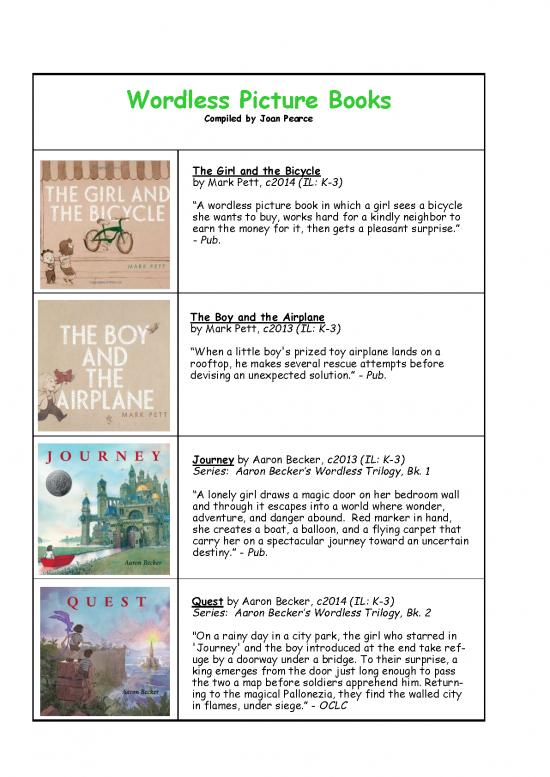 picture1_Journey Aaron Becker Pdf 116749 | Booklist Joan Wordless