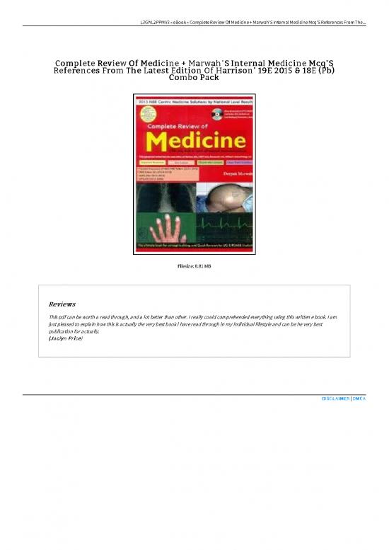 picture_C 9788123928678 Complete Review Of Medicine Marwah X27 S Interna